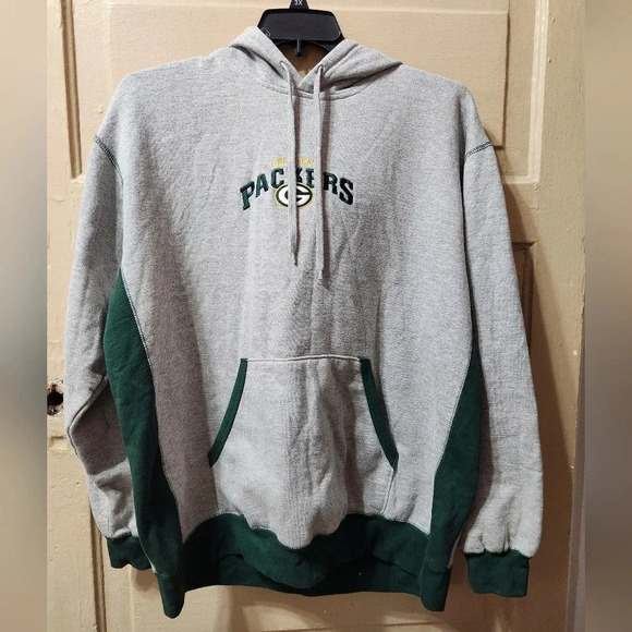 NFL Green Bay Packers Embroidered Pullover Hoodie Size: Large - Picture 1 of 8